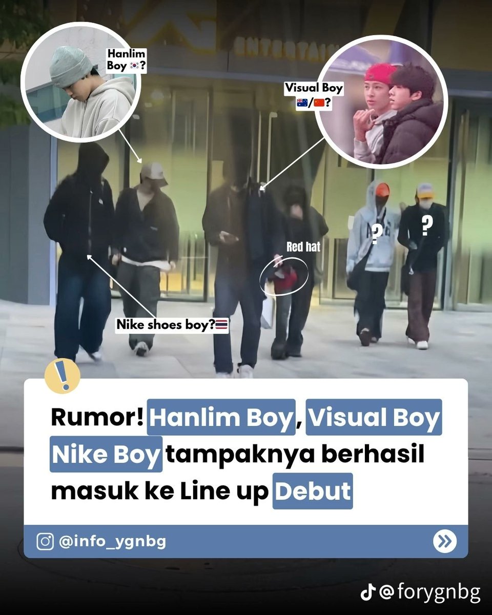 magnumpics_'s tweet photo. Possible YGNBG (Magnum) members already confirmed!!! 

HANLIM🇰🇷✅️
VISUAL BOY🇦🇺/🇨🇳✅️
NIKE BOY🇹🇭✅️

More information coming soon. https://t.co/vma8o2LAkP