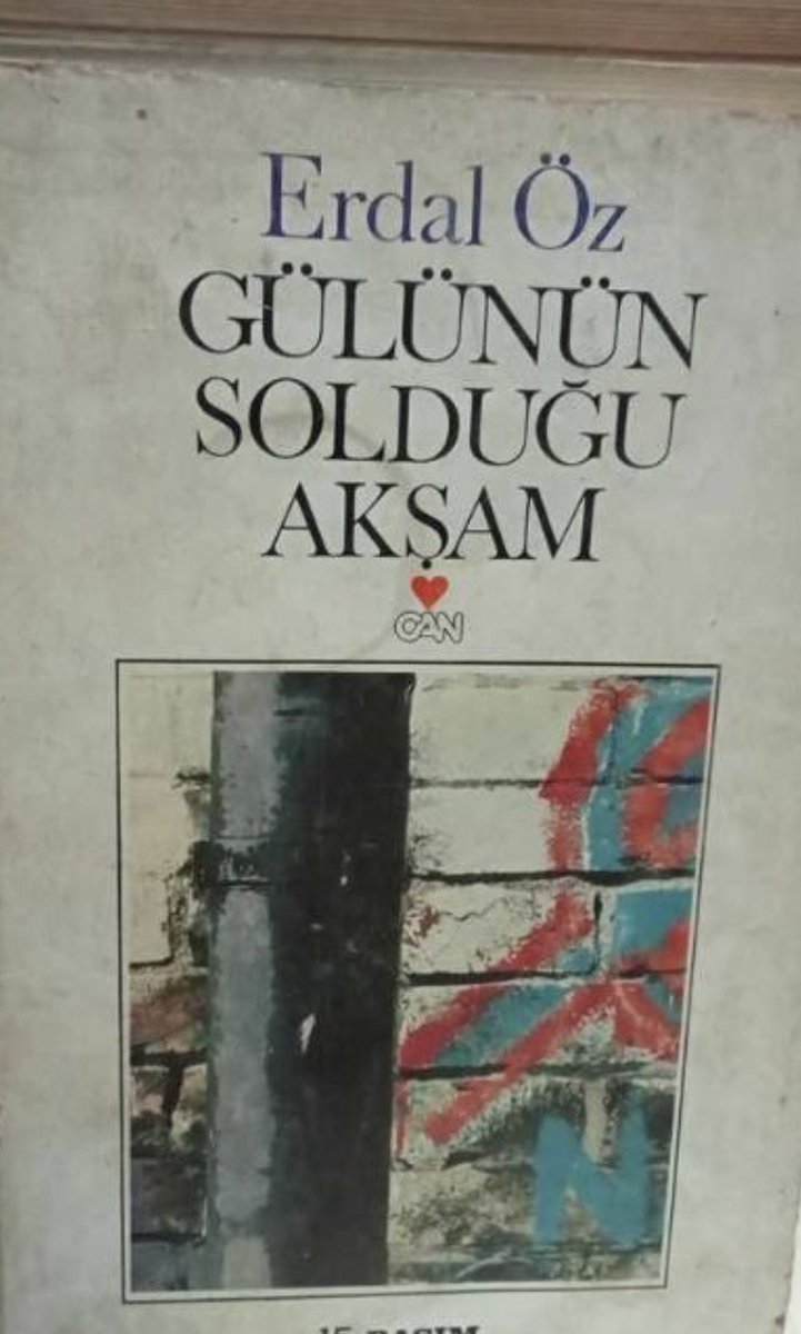 Otuz yıl geçmiş. Vay be. Elime aldığım gün dün gibi. Okurken burnumun direği sızlardı. #ErdalÖz e saygıyla.