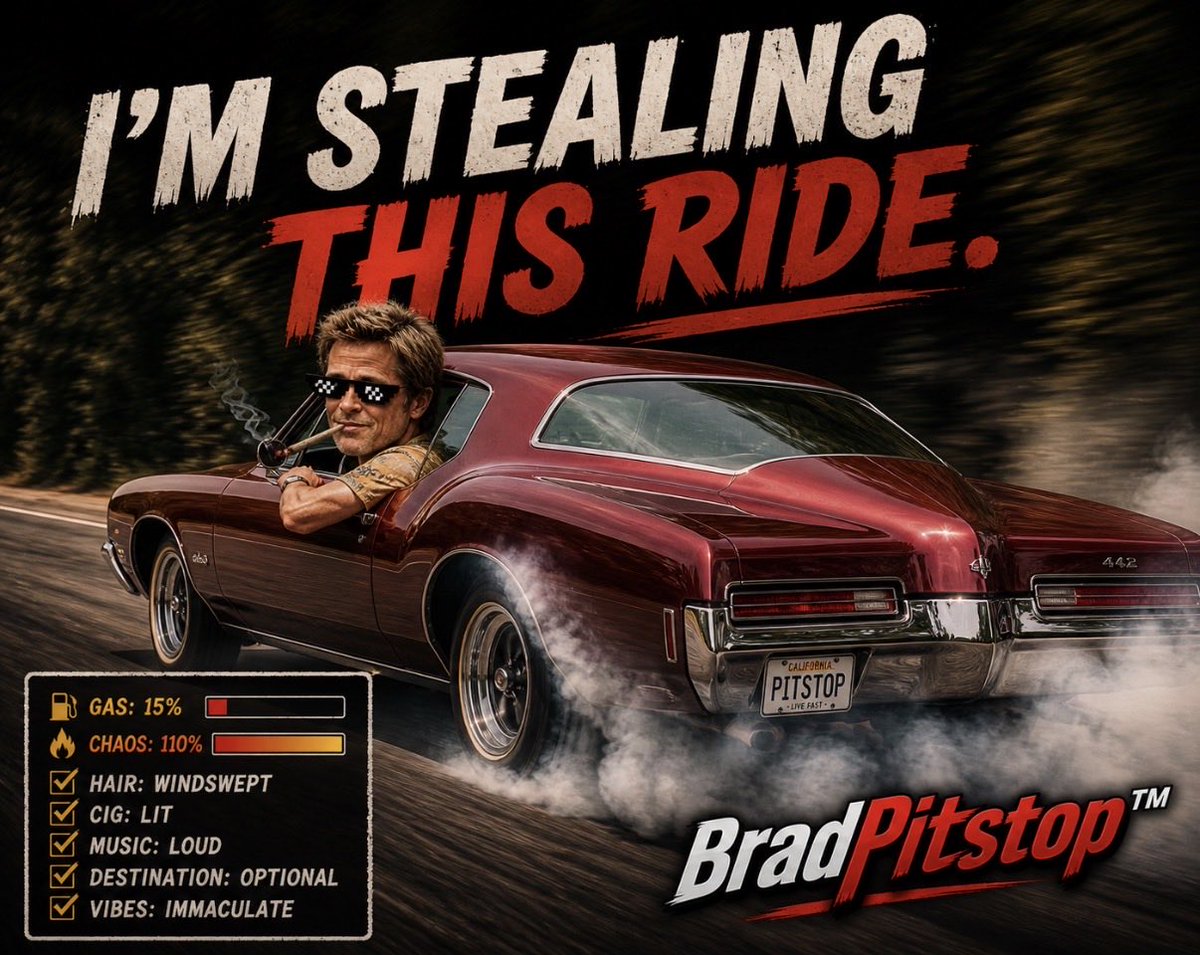 BradPitstop™ tweet media