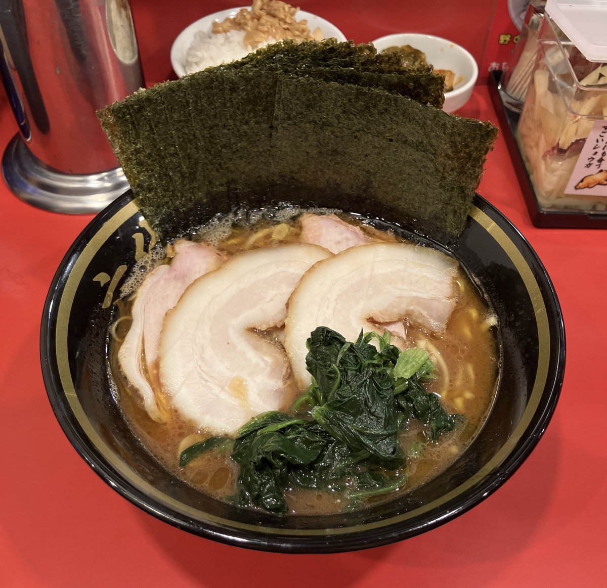 【X公式】横濱家系ラーメン　六代目野中家(代々木店) tweet media