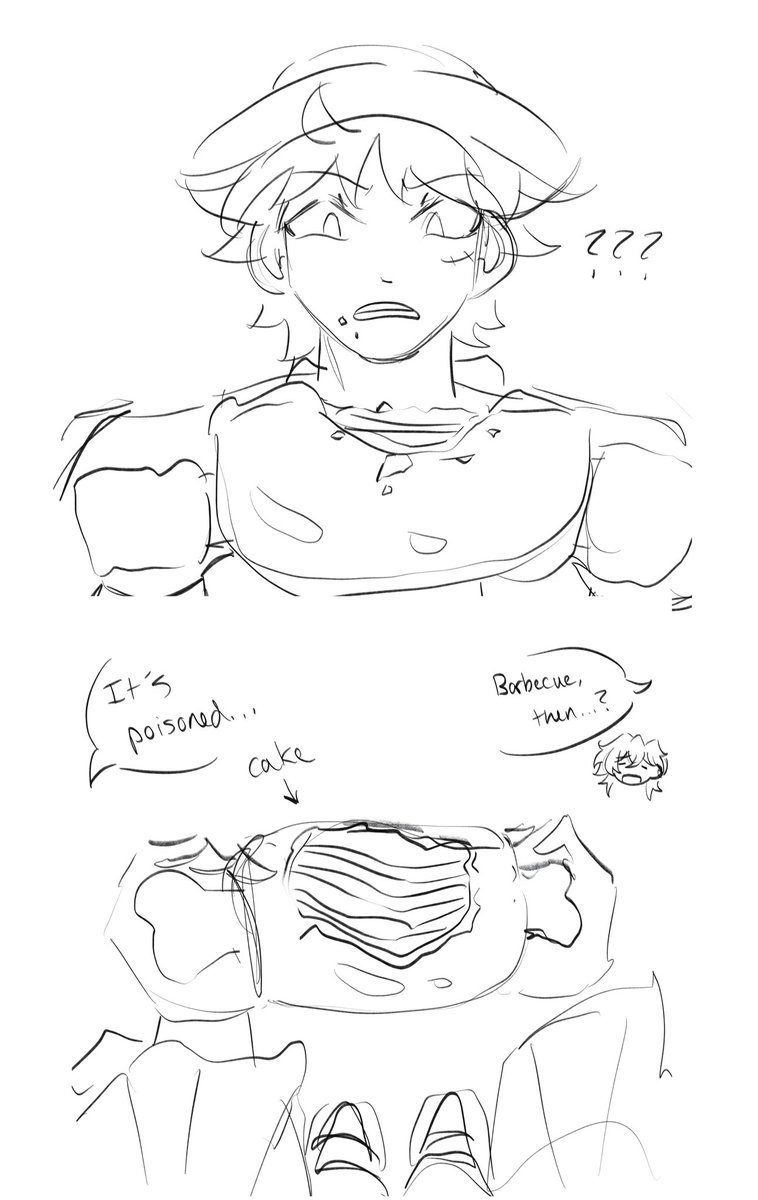 2/2 #aventurine #luffy (happy bday my goats…)