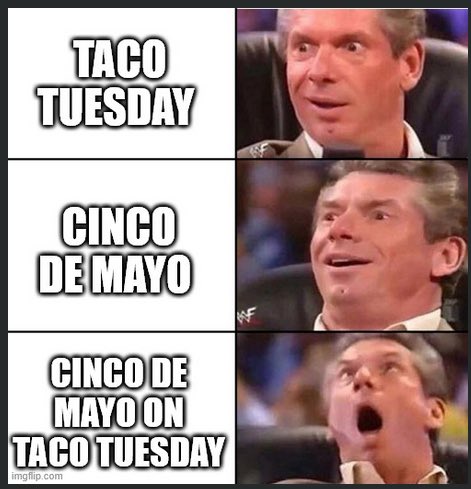 AfterHours6's tweet photo. Cinco de Mayo #tacotuesday #cincodemayo 🌮 https://t.co/z2u1yJ8GnW