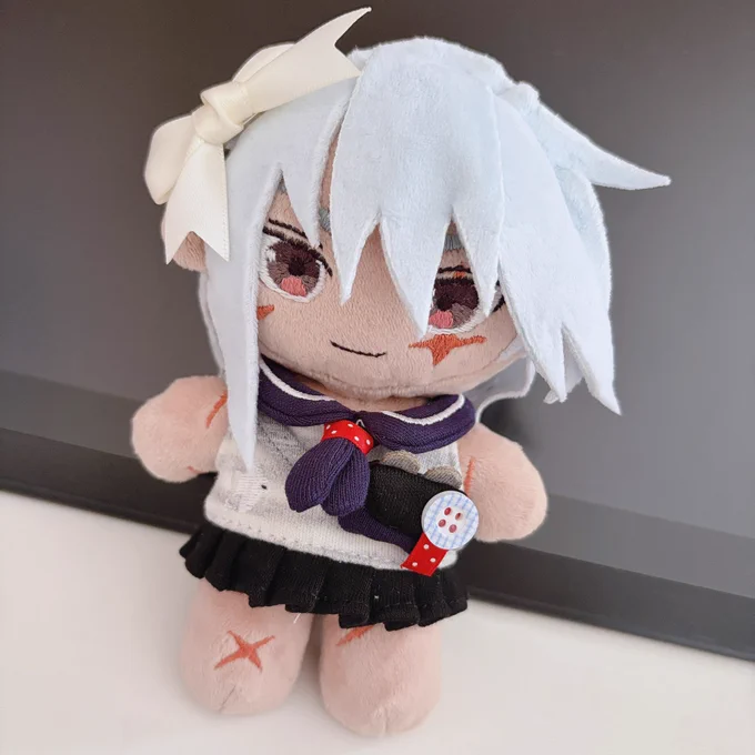 ウチの子用に買ったセーラー服がさんにピッタリしてしまった…www ごめん!さん!!似合ってるよ!!! ちゃんとかっこいいのも買おうね!!!