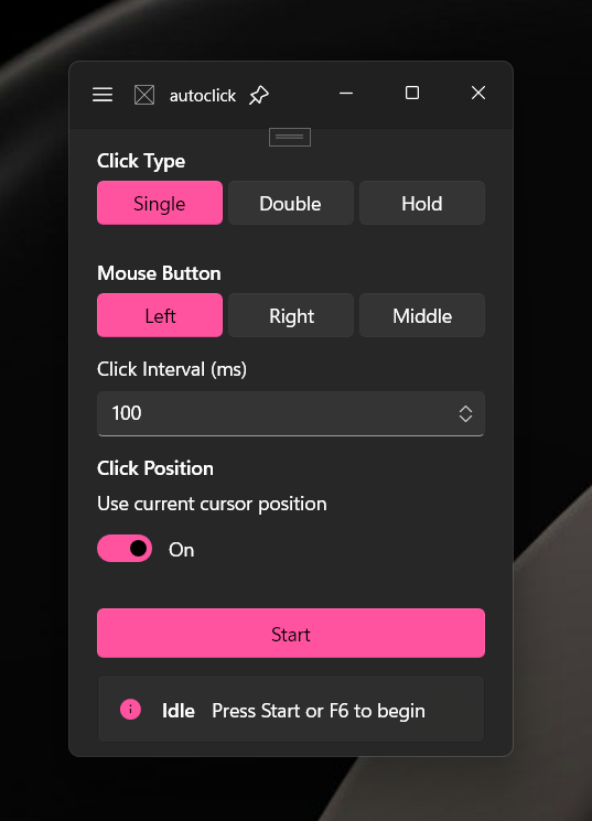 cryptofyre's tweet photo. im tired of every autoclicker looking like malware https://t.co/uJNMaqSIG8