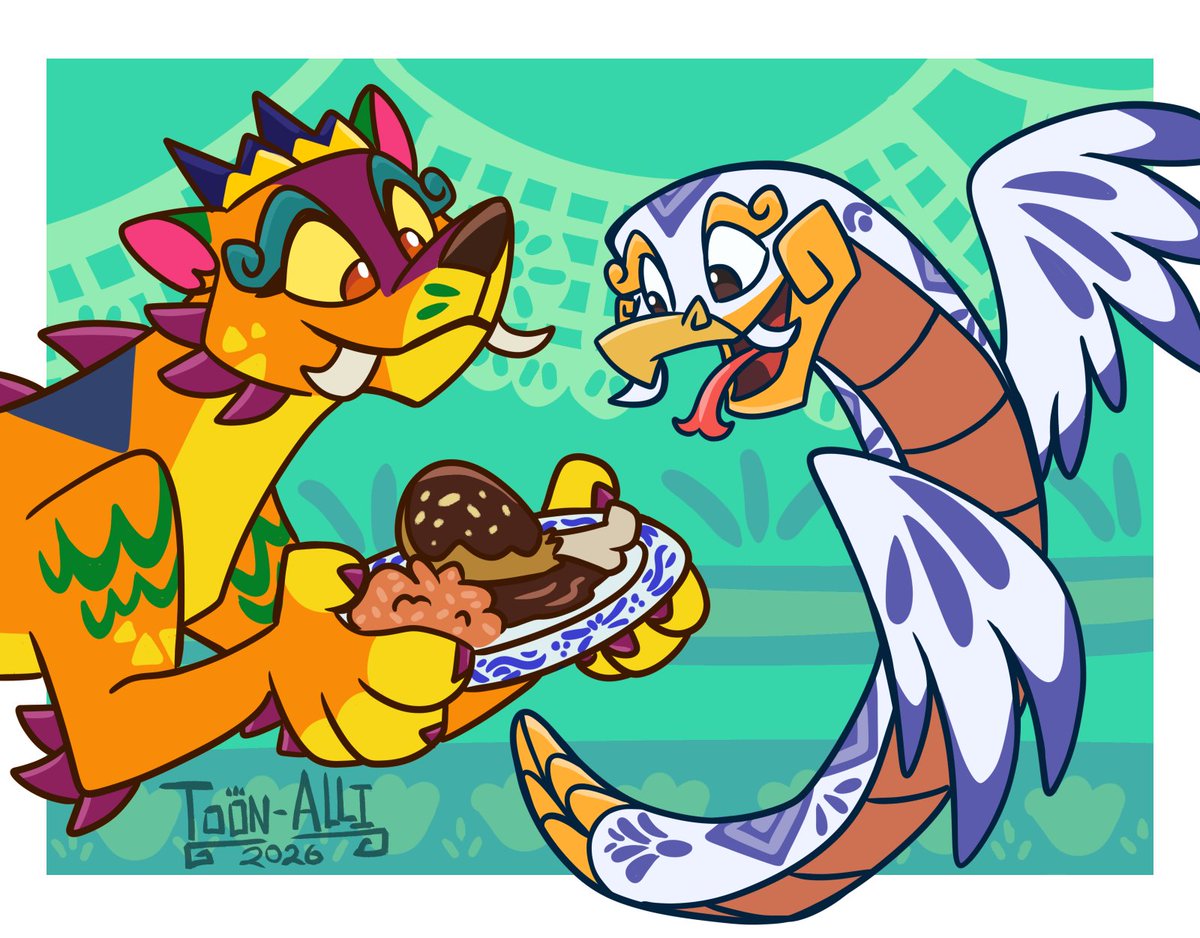 Happy Cinco de Mayo! 🇲🇽🎉

#toonalli #alebrije #Mexico