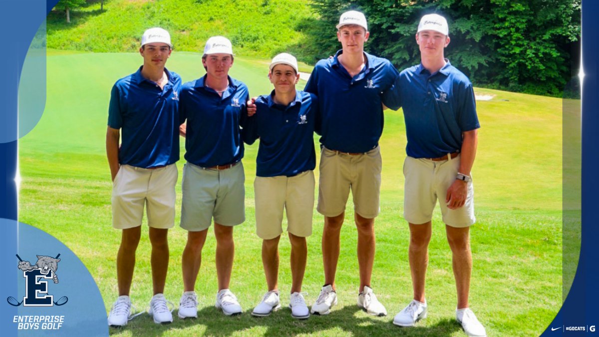 EnterpriseHighS's tweet photo. Our Boys Golf Team came up just short at Sub-State in Auburn but left it all out there!

Super proud of their fight all season and all that they accomplished this year!

| #GoCats https://t.co/PyCgSXvibq