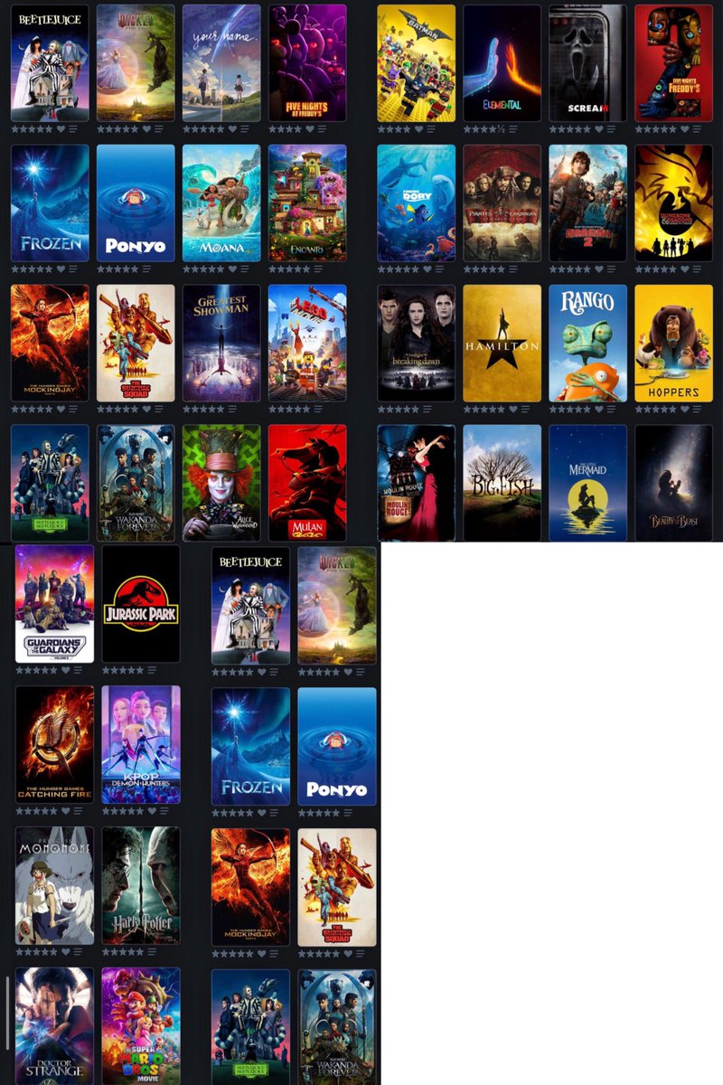 irlsans's tweet photo. putting this into the void but here are all my favorite movies (im autistic) #letterboxd https://t.co/bsvVDwRuNj