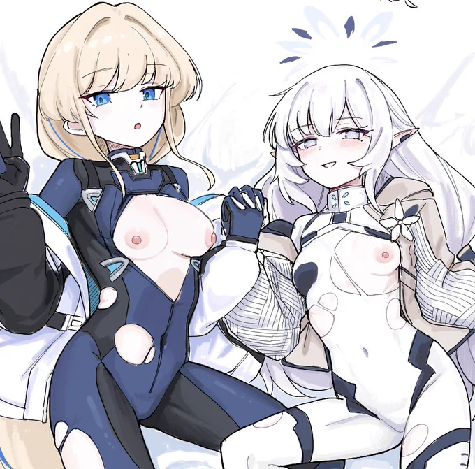 絵チャ 臨戦トキ&amp;ヒマリ!