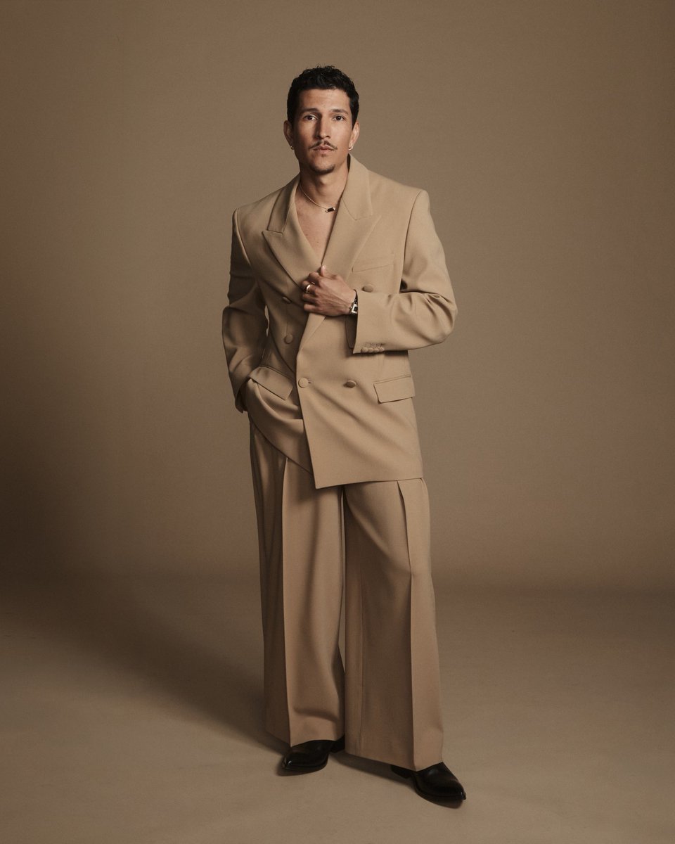 MichaelKors's tweet photo. One of the things in the exhibit that I find so inspiring is the focus on the body and the myriad of skin tones seen in the paintings in the Met’s collection. For Danny Ramirez, I wanted to highlight the idea of skin tones but lean into sleek tailoring rather than bare the body. Danny’s suntan crepe double-breasted tuxedo is a blend of the provocative and the covered-up.” -Michael Kors 

Brand ambassador Danny Ramirez in custom Michael Kors Collection for the 2026 Met Gala. 
#DannyRamirez
#MichaelKorsCollection
#MetGala