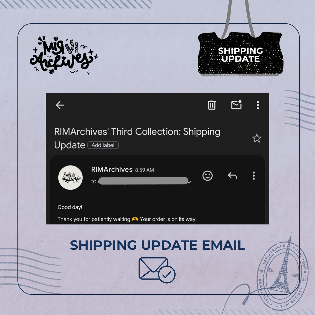 oh_rcm's tweet photo. Shipping Update email was sent last May 4. Wala pong event pick-up option since wala pa pong malapit na event ngayon 🫶 Please check your email's inbox/spam folder po ~

Thank you! 🫶 https://t.co/p3VIOS6Xts