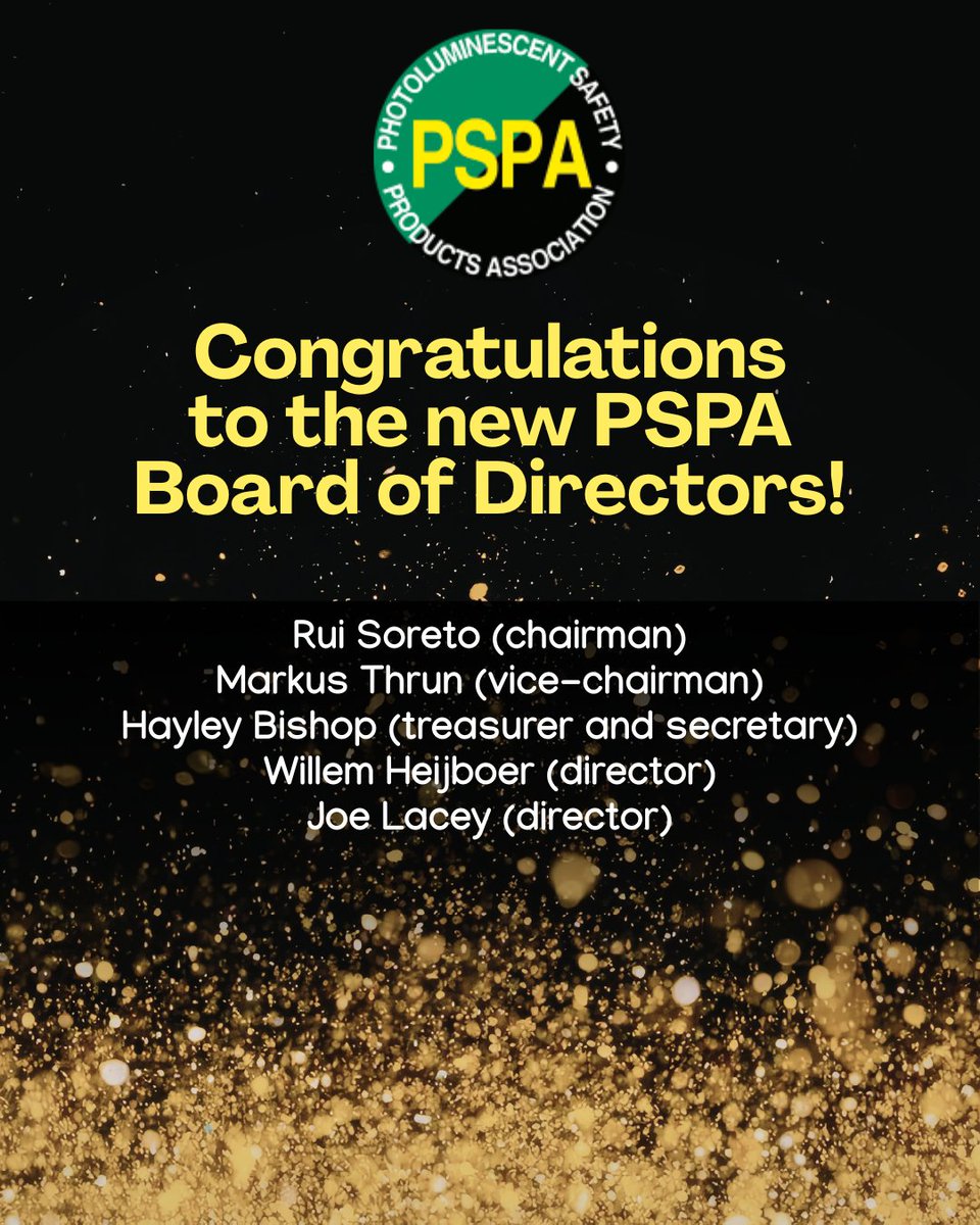 PSPA-Photoluminescent Safety Products Association tweet media