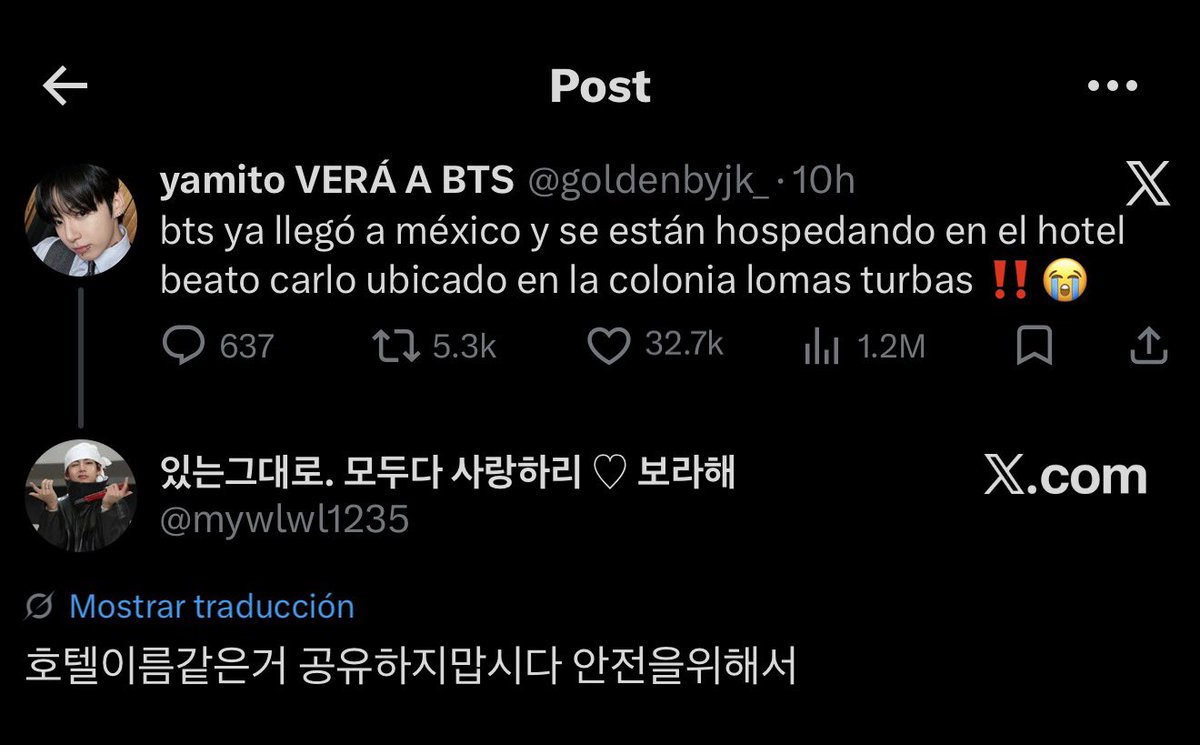 yamito VERÁ A BTS tweet media