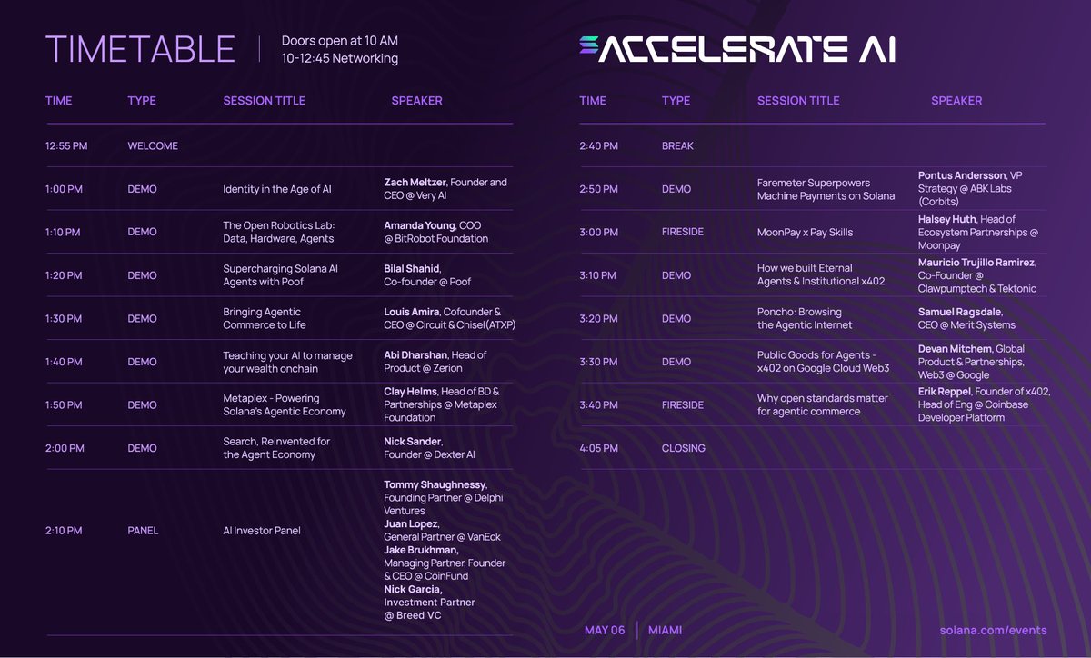 What is <a href="/solana_ai/">Solana AI</a>?

Accelerate AI starts at 10 am tomorrow.