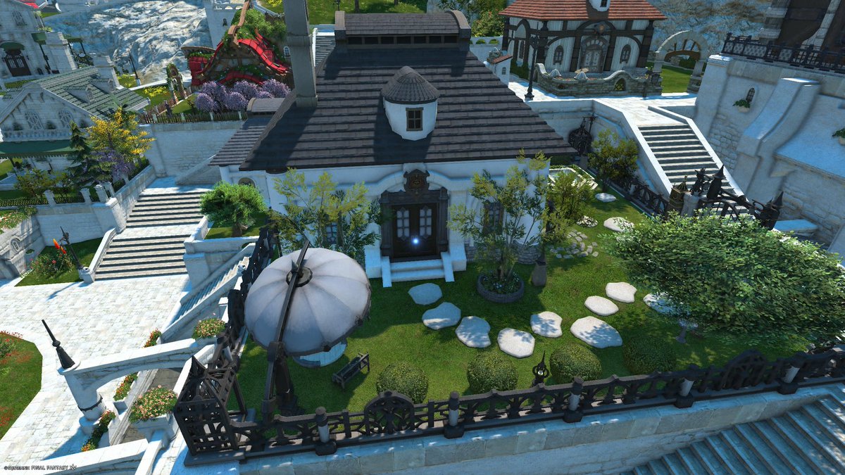 TsunenenFu's tweet photo. 昼と夜☀️🌙
#FF14ハウジング #FF14 https://t.co/KGyueTMUkn