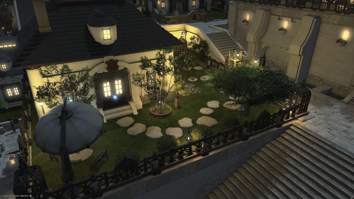 TsunenenFu's tweet photo. 昼と夜☀️🌙
#FF14ハウジング #FF14 https://t.co/KGyueTMUkn