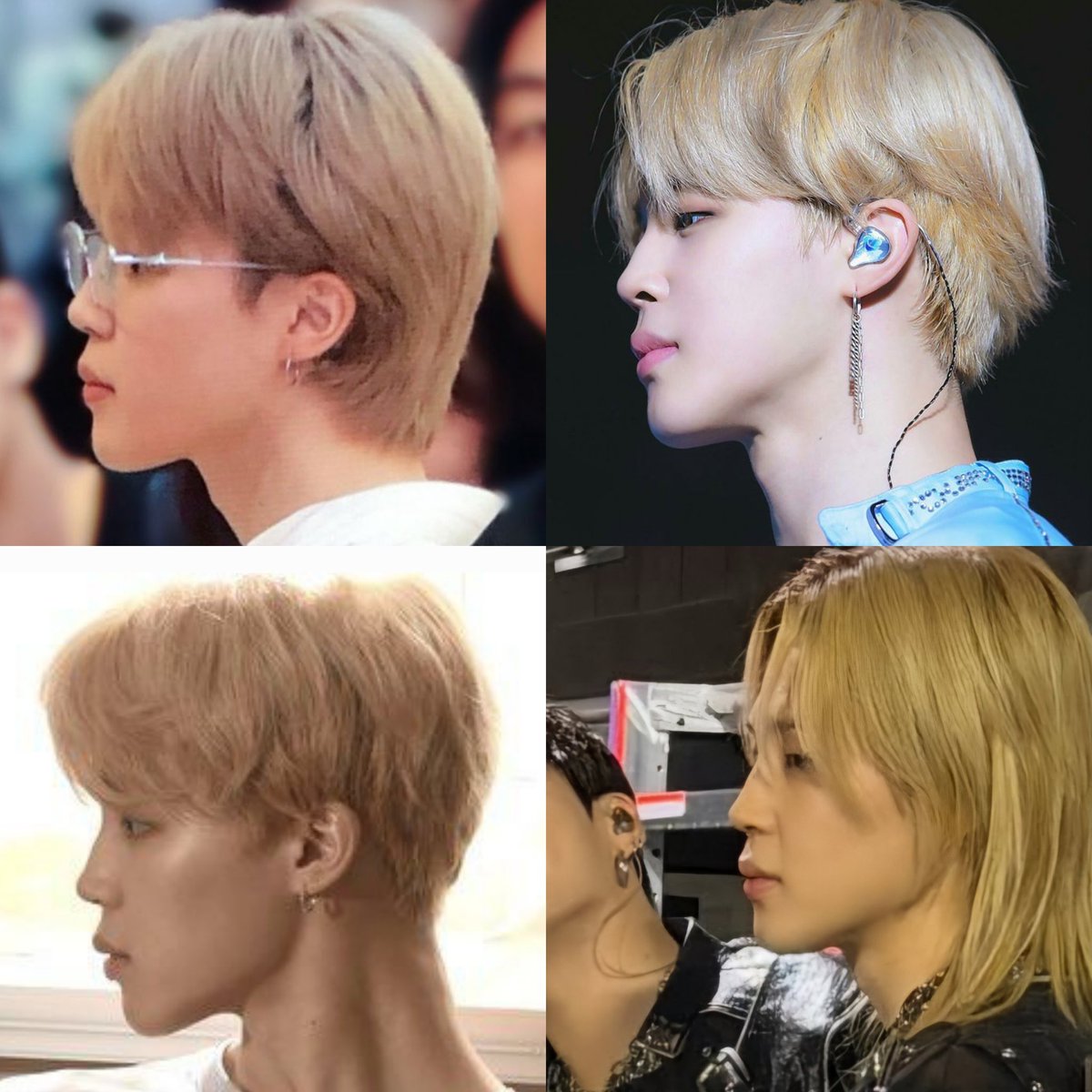 Is Jimin blonde? tweet media