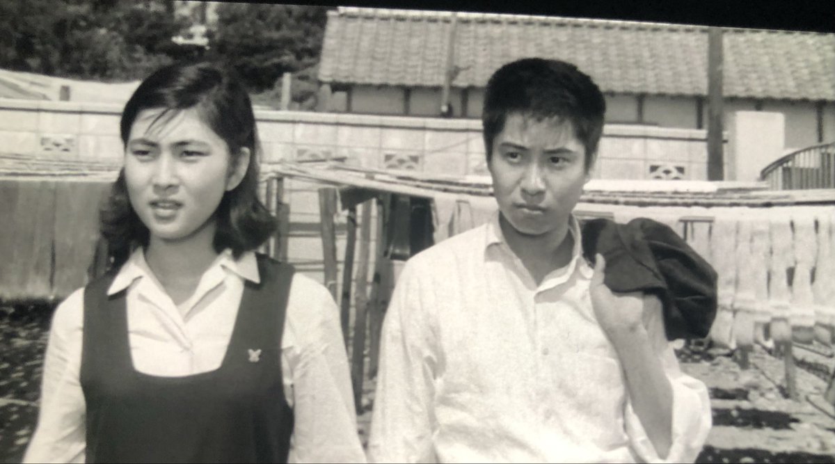 今朝の映画🎞
「胸の中の火」1961年
短いながら当時が色んな意味でよく見れて
よかった☺️
光夫さんは可愛い💓✨

「太陽が大好き」1966年
場所が変われば同じ時代とは思えないような、
軽くショックを受けた。
もう幼さはないけど 光夫さんは可愛い💓
#浜田光夫 さん