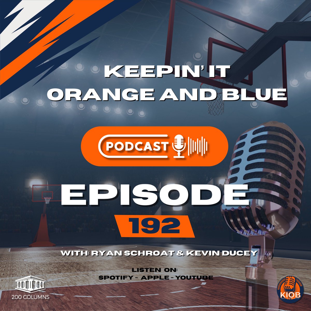 200_Columns's tweet photo. New KIOB Episode - EP 192

@200ColumnsRy and @ILL_Texan discuss:

+Andre Stojaković’s NBA Draft decision
+Quinton Coleman’s rising hype
+Illinois’ incoming freshman class
+Luke Altmyer landing with Detroit
+Why Illini fans probably shouldn’t panic

Full Episode:
YouTube: https://t.co/MR6GaRonqy

Apple Podcasts:
https://t.co/iFR4uW8v12

Spotify:
https://t.co/jbFlALD7pA
#illini