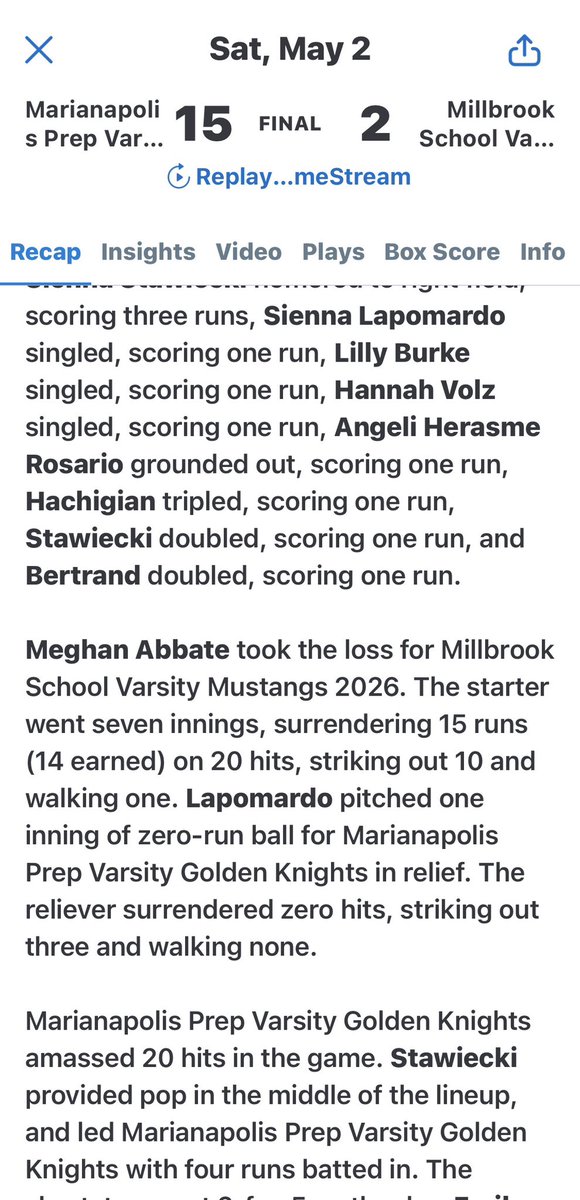 SLapomardo22's tweet photo. Helped my team secure the win coming in as relief striking out the side. https://t.co/267QBzsSIU