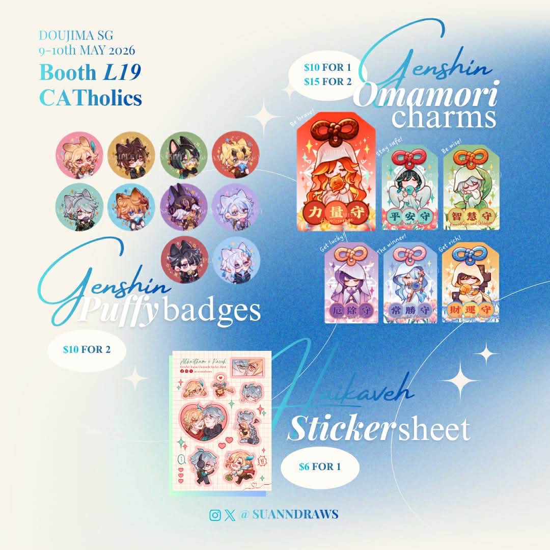 suanndraws's tweet photo. @MishheKHT #Doujima Catalogue Part 2/2 💪 :33 https://t.co/J2EOwJ5NoR