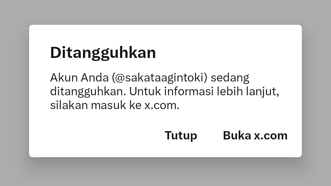 Guys. Bolehkah minta retweet? Aku nyari mutual lamaku. Akun <a href="/sakataagintoki/">Chilo.</a> punyaku kesuspend. 🫩
