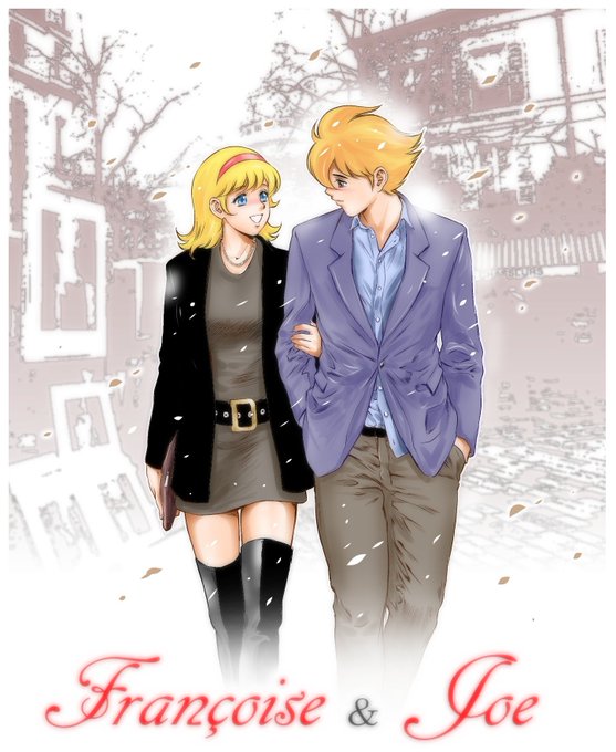 #GWはフォロワーさんが増えるらしい ので、過去絵ですが再掲 その16 昭和特撮、アニメ関連3 サイボーグ009