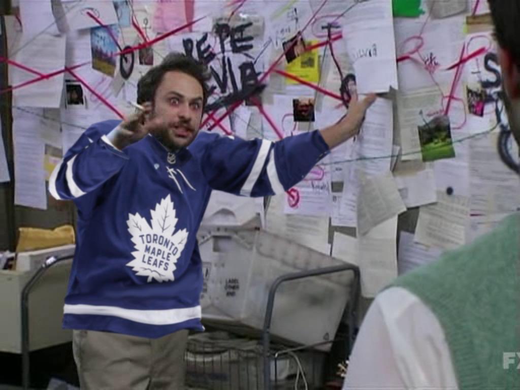 icenineleafs's tweet photo. Maybe Brad Treliving is so big-brained he simply calculated the Leafs would be bad enough the season after trading for Brandon Carlo that we’d undoubtedly win the draft lottery not only keeping our 1st rd pick but now winning the trade altogether and we just didnt see the vision https://t.co/nqBf3b3E4L