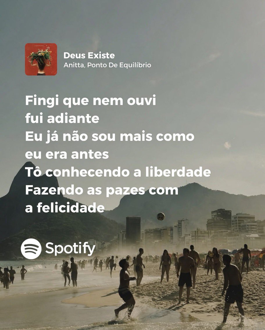 Deus Existe - Anitta, Ponto De Equilíbrio