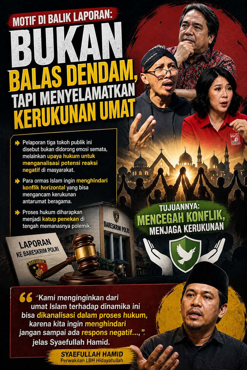 Zaman sekarang, edit video bisa jadi alat propaganda 😑 Makanya penegak hukum harus tegas biar gak jadi kebiasaan! 

#PenjarakanGraceNatalie
<a href="/prabowo/">Prabowo Subianto</a> <a href="/ListyoSigitP/">Listyo Sigit Prabowo</a> <a href="/DivHumas_Polri/">Humas Polri</a>