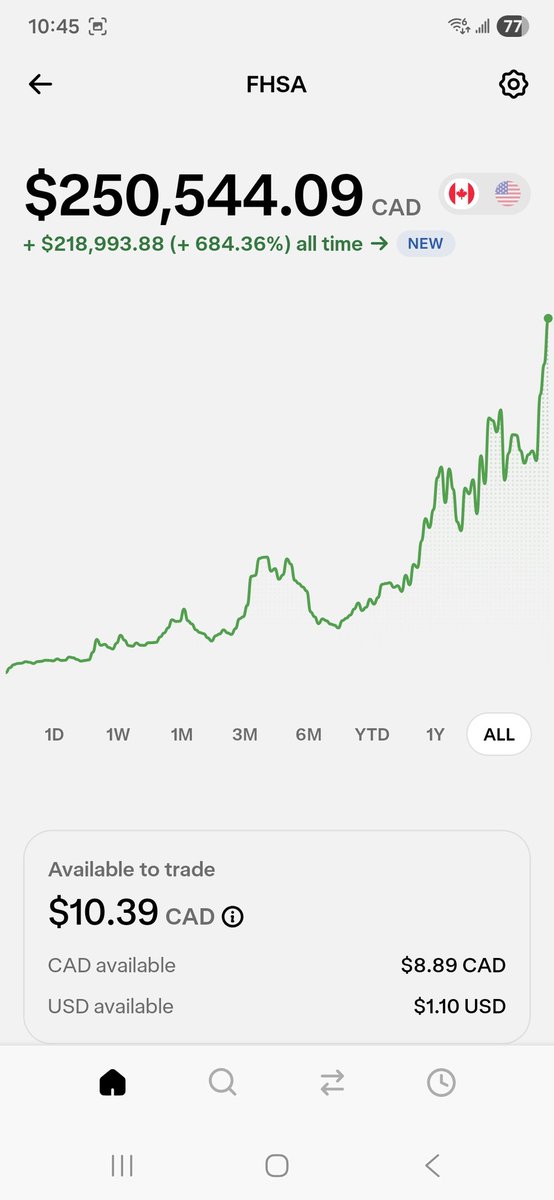 meowmeowdj's tweet image. Congratulations bro. I thought I had the largest FHSA at $250k but you're 2x me haha 😂. I got into $PLTR early, and then went all-in on Bitcoin miner, turned AI data center developer $HUT. Full portfolio is $4M. 32m.