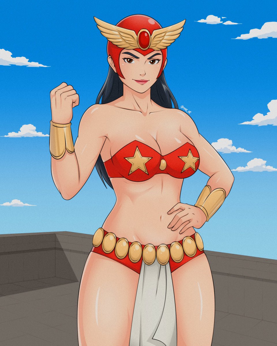 monj_art's tweet photo. I was going through old sketches and found an old Darna sketch, ended up doing it again and finishing it

#monj_art #monj #darna https://t.co/5Vr8CwKfAZ