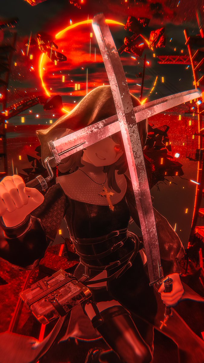 dreamcocoon0's tweet photo. Bloody Cross
     
World :終天 -ショウケイクイキ- Isolated Area -Blaze-
Author : Atto_あっと  
URL: https://t.co/lEoqVbOH8B

#VRChatPhotography #VRChat #VRChatワールド紹介 #Marycia3D https://t.co/fqmY5FdvMY
