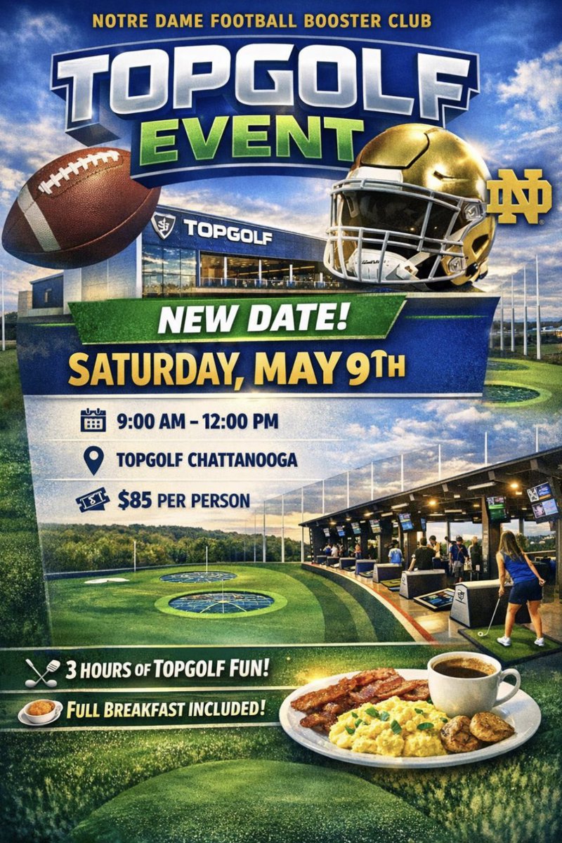 myndhs's tweet photo. Support Fighting Irish Football this Saturday at TopGolf event

https://t.co/LF5gmKbWBZ https://t.co/TrqsBZ7kPp