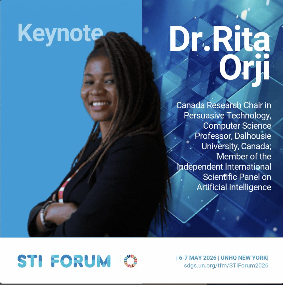 Prof. Rita Orji, PhD tweet media