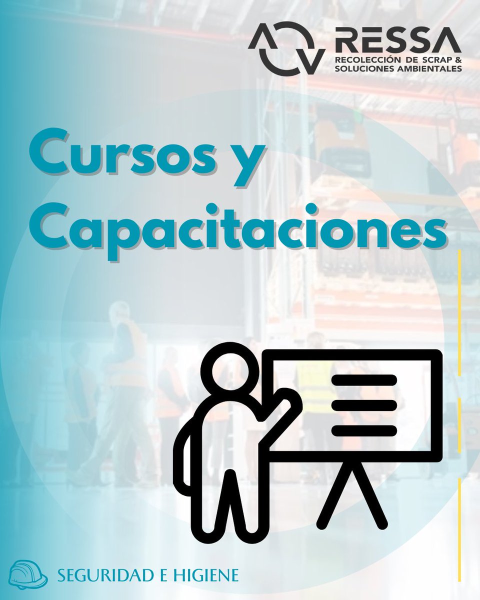 RESSA_ags's tweet photo. En RESSA nos comprometemos a ofrecer capacitaciones de calidad que cumplan con las especificaciones que las NOMs de la STPS nos dictan; con el fin de que nuestros clientes queden satisfechos y con las facultades específicas que requieran. https://t.co/NUJSHz2E3y
