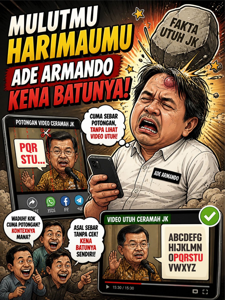 PGekyun's tweet photo. Mulutmu Harimaumu kena batunya Ade Armando semoga segera tertangkap dengan Grace Natalie. 

Dukung!!!!!

 #PenjarakanGraceNatalie

@prabowo
@ListyoSigitP
@DivHumas_Polri https://t.co/GXr6Lc9m62