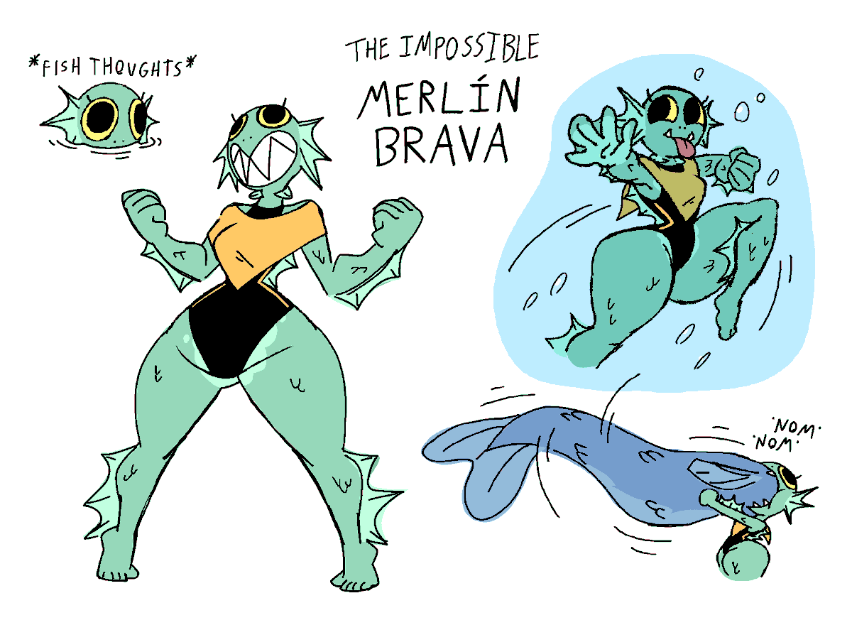 I present the Impossible MERLÍN BRAVA 🐟🌊