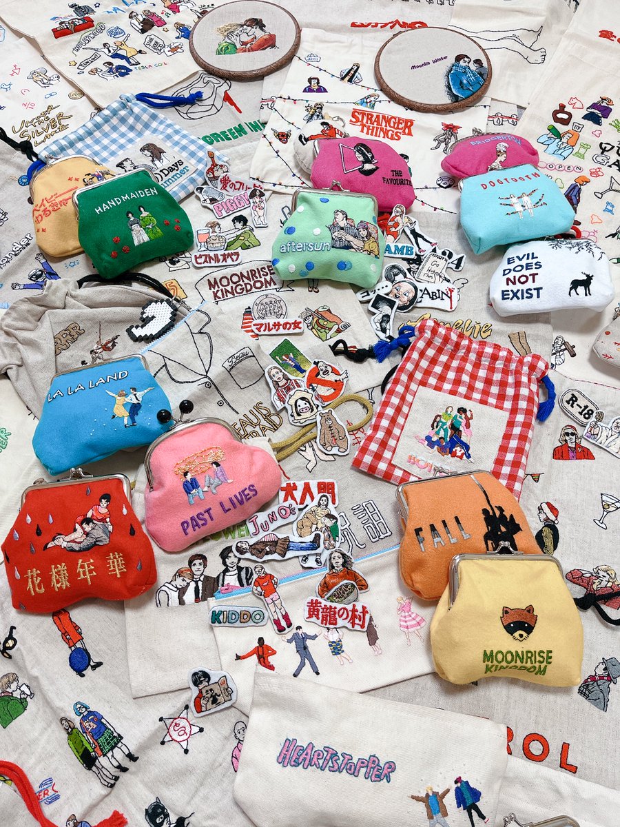 刺繍、まだまだずっと楽しいよ🧵🪡