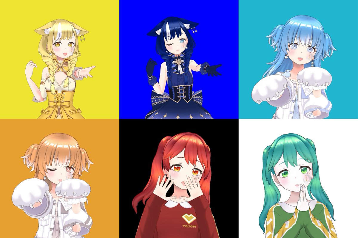 awayukiyu_'s tweet photo. 【逆世界のあなたを見たい企画】
よく使うアバターと髪色をざっくり逆転(反対色or補色)したアバを見たい企画です！

※サイトに髪色カラーコードをコピペすると反対色の色が分かります
https://t.co/9baScHFUV8

白↔︎黒、青↔︎黄、赤↔︎緑、みたいな感じでいつもと逆なの見てみたい！

#���世界 https://t.co/Gld9jYTw9l