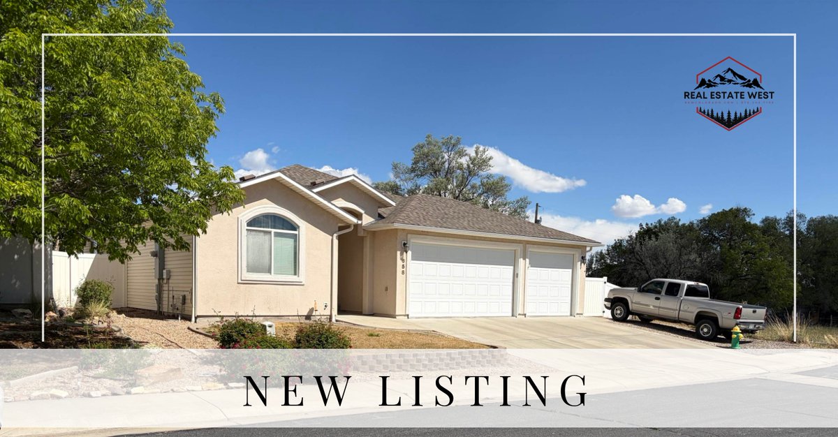 RealEstateWest_'s tweet photo. 📍 New Listing 📍 Take a look at this fantastic new property that just hit the market located at 656 Mccaldon Way in Grand Junction. Reach out here or at (970) 250-6081 for more information

Real Estate West
... https://t.co/GEKMNdUlQc https://t.co/uqUje3JFGy