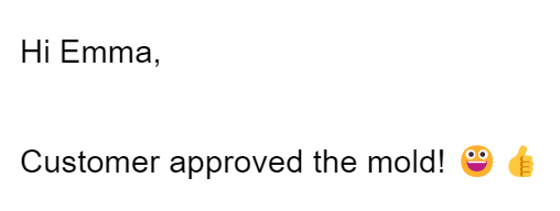 HdMolding's tweet photo. Good Job! Even it's normal for my team#HDMolding to get mold approval with T1 samples, I'm still very glad to have customer's good comments every time. 😄 ✌
#injectionmold #plasticmould #moldtrial #moldtest #injectionservice #plasticinjection #molding #mouldbuilding #mould https://t.co/XbTyIEgSYG