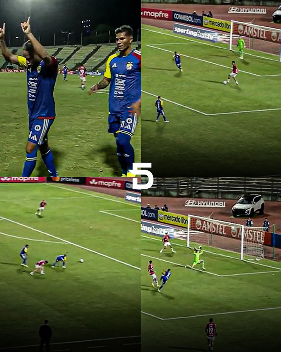 GOL DE UNIVERSIDAD CENTRAL Y SORPRESA EN CARACAS ⚽

Apareció Juan Camilo Zapata para romper el empate en el Estadio Olímpico de la UCV. Al minuto 54', el atacante del conjunto venezolano aprovechó un insólito error en la salida de la defensa de Independiente del Valle para