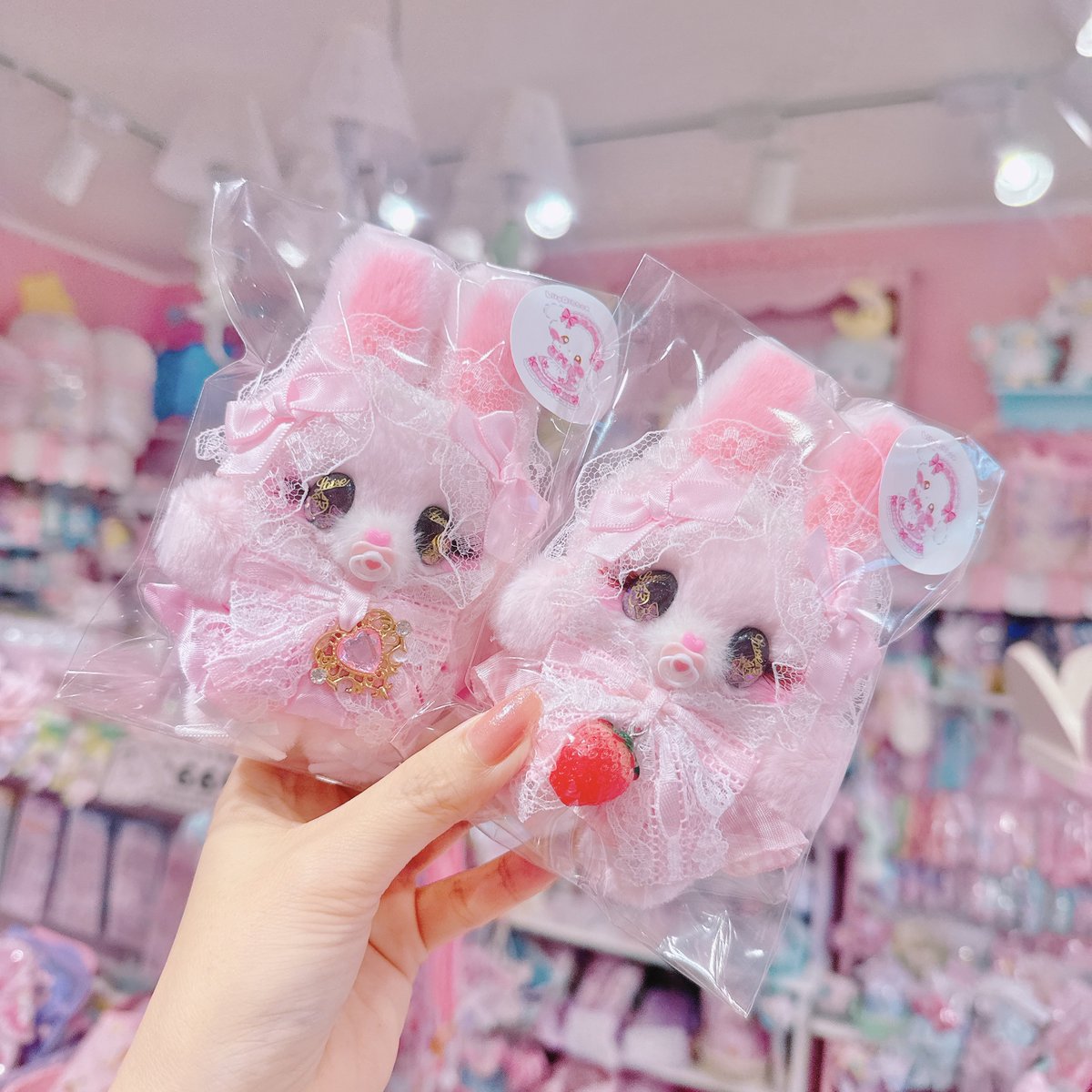 Lily♡Ribbonさんよりぬいぐるみバッグチャームやぬいぐるみが入荷しま