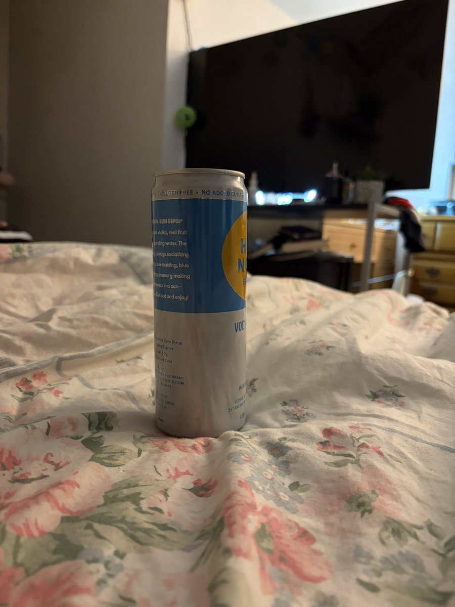 hneymoonz's tweet photo. i don’t even care anymore . high noon resting on the bed https://t.co/WYAJdi8cg6