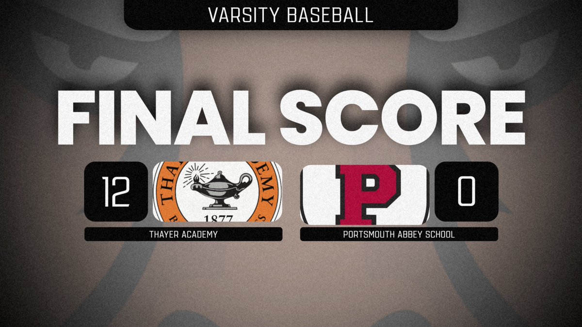 Thayer Academy Athletics tweet media