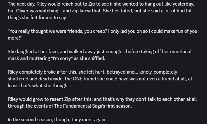 AnAPlusGhost's tweet photo. //Hey guys I wrote some doomed yuri
This is ALL canon to my AU btw
#fpe #fundamentalpapereducation #zipfpe #rileyfpe #dragonknife #zipley #thefundamentalsaga https://t.co/FhKysiKxWR