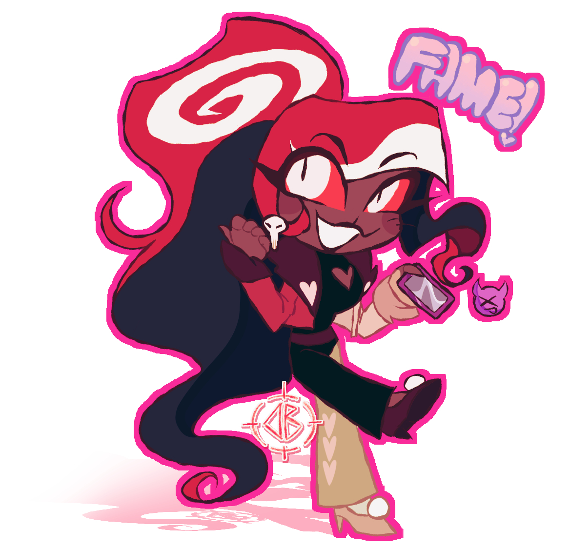 チランジア パチャラ レッドベルベット スカーレットレッドビューティー is this something #hazbinhotelvelvette #hazbinhotel #velvette