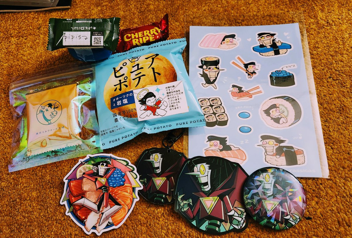 my beautiful 戦利品! 昨日は本当に楽しかった‼️皆、ありがとうござい