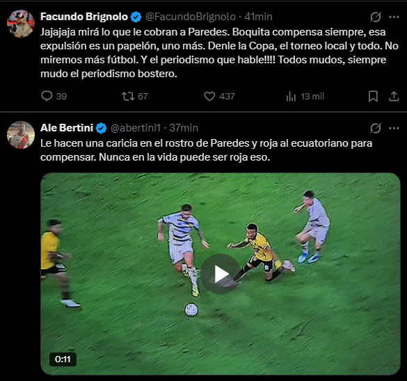 Tremendo laburazo se están mandando los hinchas de riber cubriendo la Libertadores de Boca, te analizan todas las jugadas, no se pierden un partido, ven mas a Boca que a su propio club. Que me van a venir a hablar de grandeza?...
Mis respetos a ellos por ver la copa de papá.