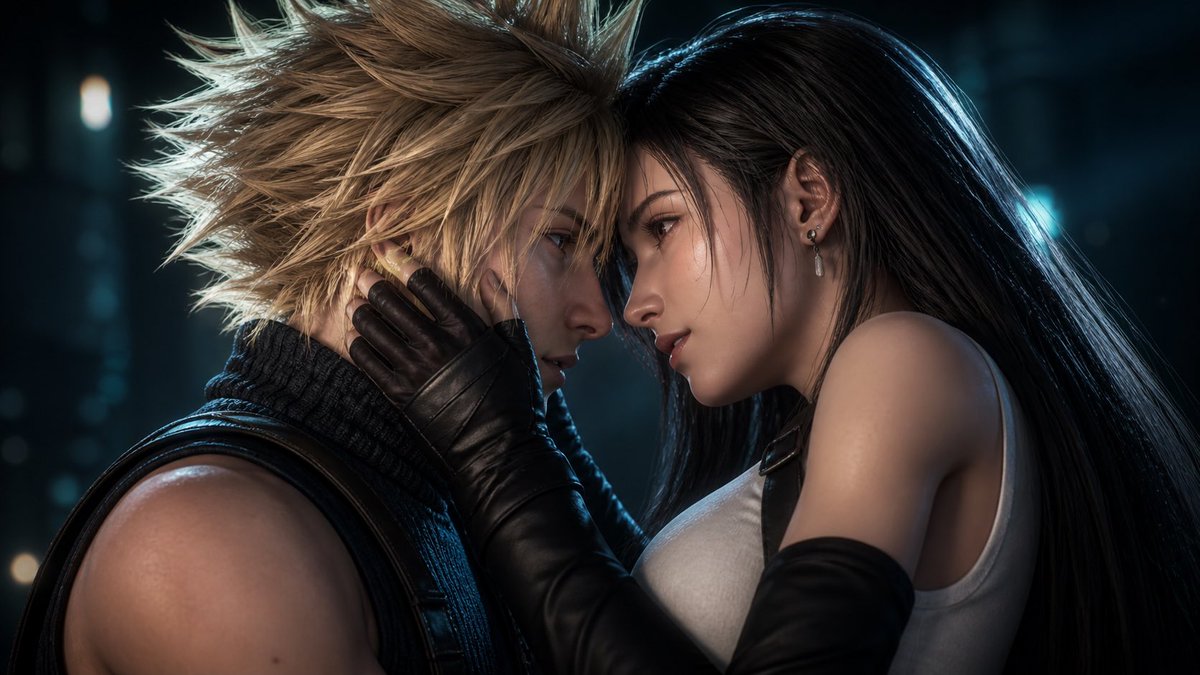 AIna_artmusic's tweet photo. #FF7Return? 😍 Cloud and Tifa? https://t.co/4VW9DqvQsf